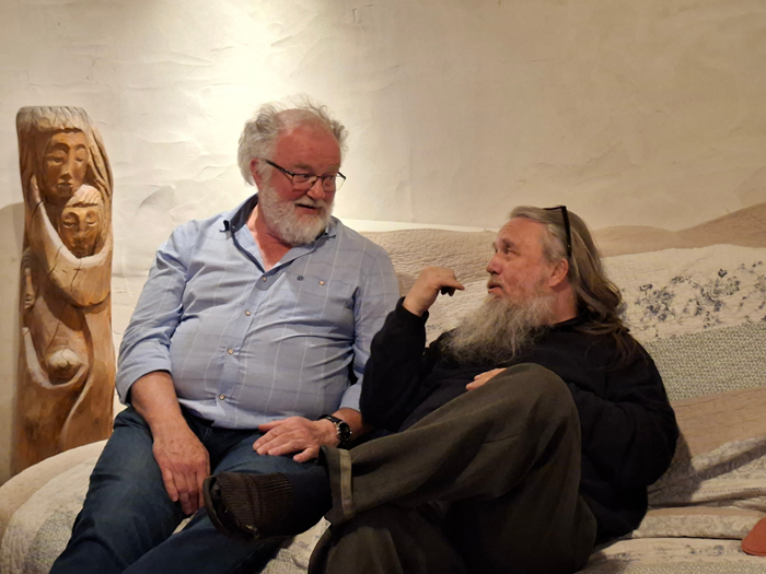 Hugo De Jonghe en Willem de Boer